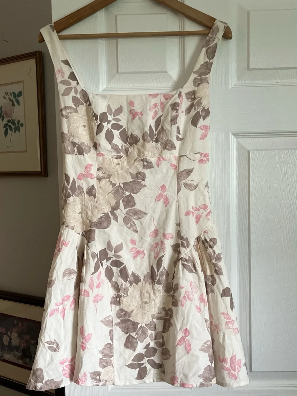 Adorable Fore coquette drop waist babydoll mini dress - Picture 2 of 8